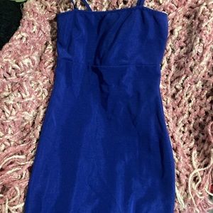 Blue dress $8